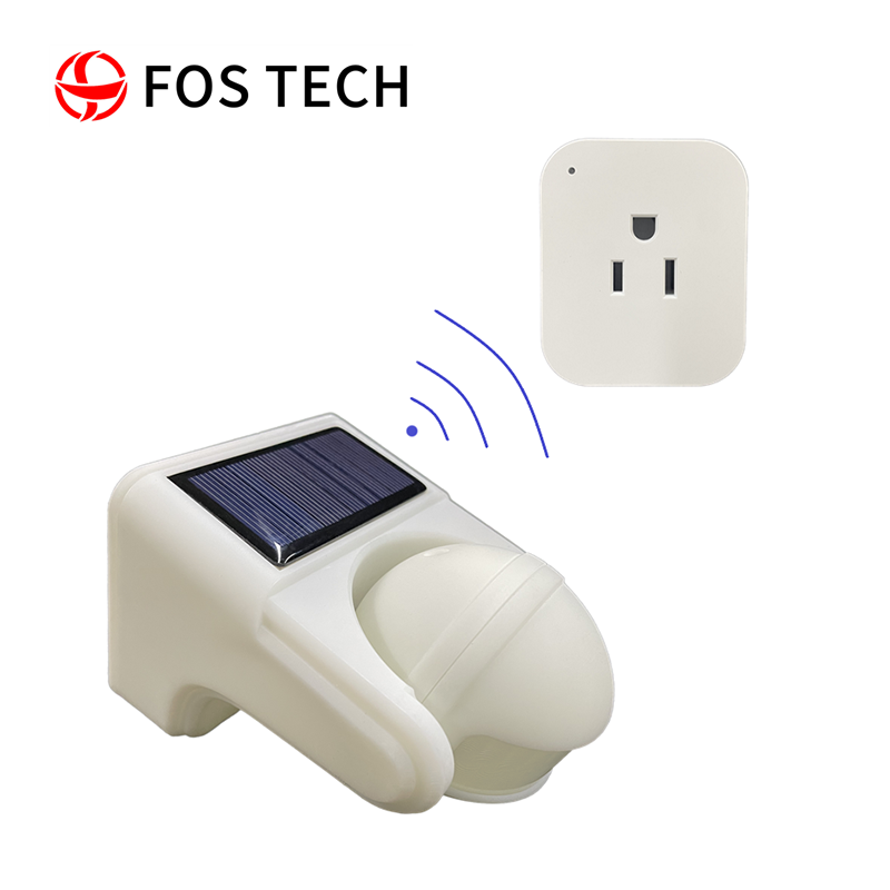 Solar PIR Wireless Control Socket Switch